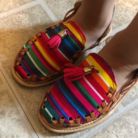 SOLD OUT! Toddler girl Authentic Leather Sandal - Picture 3 of 4